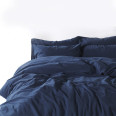 Пододеяльник SoundSleep Stonewash Adriatic dark blue 160х220 см синий