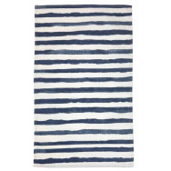 Полотенце кухонное вафельное SoundSleep Stripes серо-синие 34х60 см