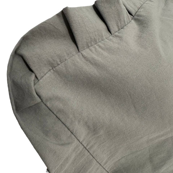 Наволочка декоративная с рюшами Stonewash Dark Gray SoundSleep 45х45 см -
Фото 2 Наволочка декоративная с рюшами Stonewash Dark Gray SoundSleep 45х45 см -
Фото 2