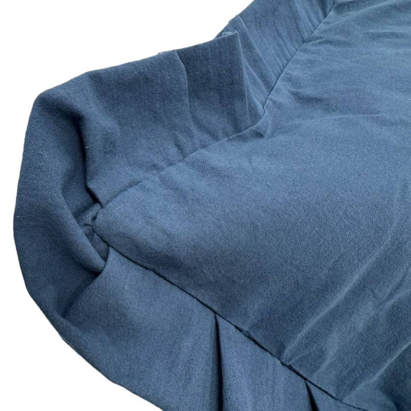 Наволочка декоративная с рюшами Stonewash Dark Blue SoundSleep 45х45 см -
Фото 2 Наволочка декоративная с рюшами Stonewash Dark Blue SoundSleep 45х45 см -
Фото 2