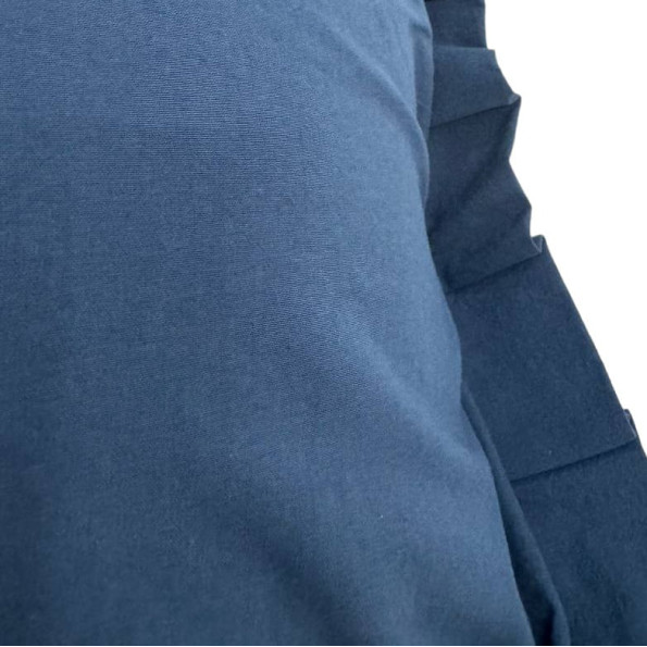 Наволочка декоративная с рюшами Stonewash Dark Blue SoundSleep 45х45 см -
Фото 3 Наволочка декоративная с рюшами Stonewash Dark Blue SoundSleep 45х45 см -
Фото 3