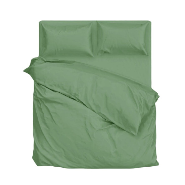 Комплект постельного белья Soft Green SoundSleep бязь зеленый полуторный