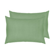 Комплект наволочек SoundSleep Soft Green бязь 50х70 см 2 шт зеленый Комплект наволочек SoundSleep Soft Green бязь 50х70 см 2 шт зеленый