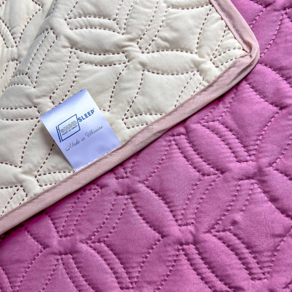 Покрывало двустороннее Soft Dream SoundSleep розово-ванильное 200х220 см -
Фото 3 Покрывало двустороннее Soft Dream SoundSleep розово-ванильное 200х220 см -
Фото 3