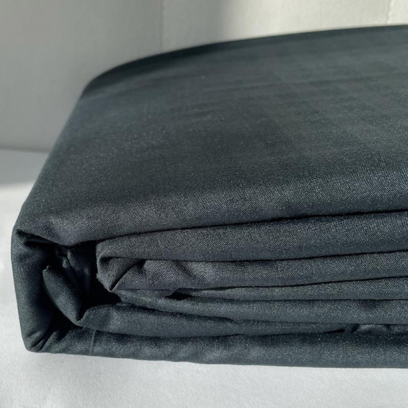 Комплект постельного белья Fiber Black Stripe Emily микрофибра черный евро -
                                                        Фото 8