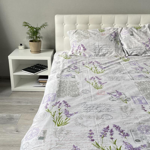 Комплект постільної білизни SoundSleep Lavander бязь євро -
Фото 6 Комплект постільної білизни SoundSleep Lavander бязь євро -
Фото 6