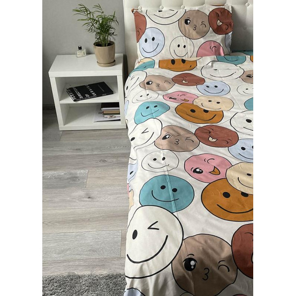 Комплект постільної білизни SoundSleep Soft Emojical бязь підлітковий -
                                                        Фото 9
