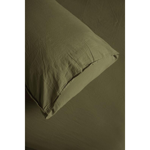Комплект постельного белья SoundSleep Stonewash Adriatic Оливковый евро -
Фото 3 Комплект постельного белья SoundSleep Stonewash Adriatic Оливковый евро -
Фото 3