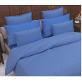 Комплект наволочек Stripe Navy Blue SoundSleep сатин-страйп синий 50х70 см