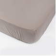 Простирадло на гумці SoundSleep кавова 200х200 см