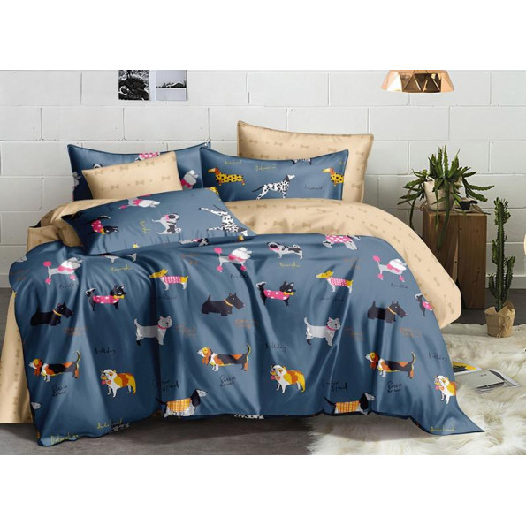 Простирадло SoundSleep Ostersund сатин 150х220 см Простирадло SoundSleep Ostersund сатин 150х220 см