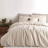 Комплект постельного белья SoundSleep Stonewash TOMMY LIGHT светло-серый евро