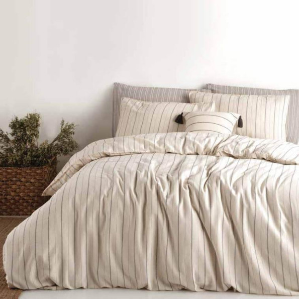 Комплект постільної білизни SoundSleep Stonewash TOMMY LIGHT світло-сірий євро Комплект постільної білизни SoundSleep Stonewash TOMMY LIGHT світло-сірий євро