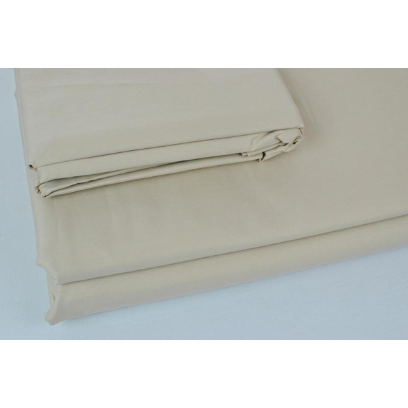 Простынь на резинке SoundSleep Shine сатин beige бежевая 140х200 см -
Фото 2 Простынь на резинке SoundSleep Shine сатин beige бежевая 140х200 см -
Фото 2