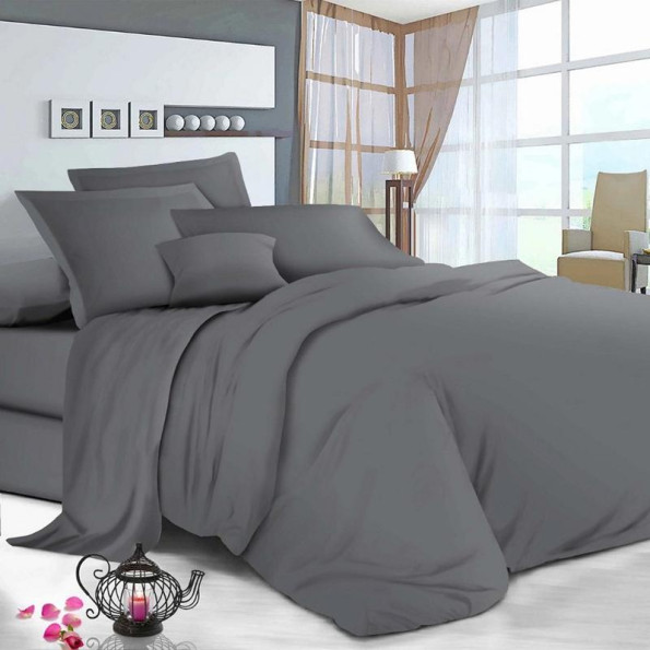 Комплект постельного белья Manner Gray SoundSleep бязь полуторный Комплект постельного белья Manner Gray SoundSleep бязь полуторный