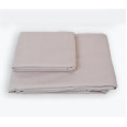 Простынь на резинке SoundSleep Shine сатин purple лиловая 200х220 см