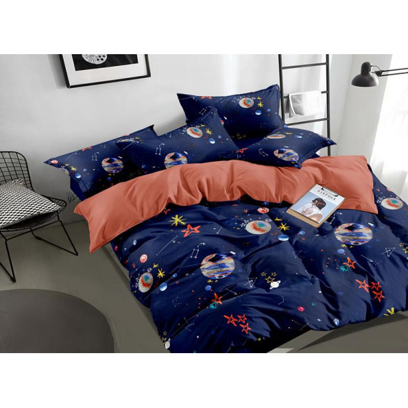 Простирадло Planets SoundSleep сатин 150х220 см