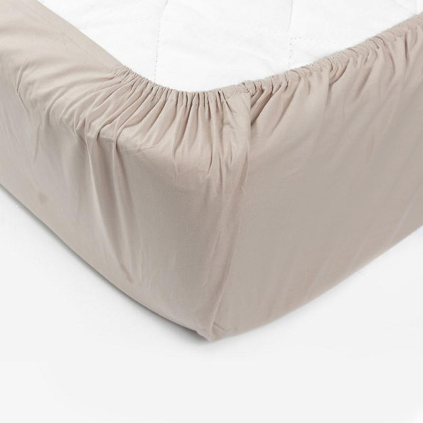 Простирадло на гумці SoundSleep мокко 140х200 см -
                                                        Фото 2