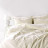 Комплект постельного белья SoundSleep Stonewash Adriatic евро milky молочный