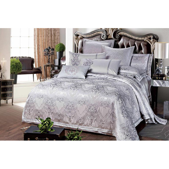 Комплект наволочек Livonia grey SoundSleep сатин-жаккард 50х70 см Комплект наволочек Livonia grey SoundSleep сатин-жаккард 50х70 см