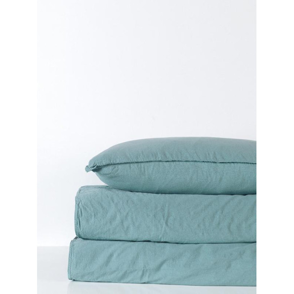 Комплект постільної білизни SoundSleep Stonewash Adriatic євро pastel mint м'ятний -
Фото 2 Комплект постільної білизни SoundSleep Stonewash Adriatic євро pastel mint м'ятний -
Фото 2