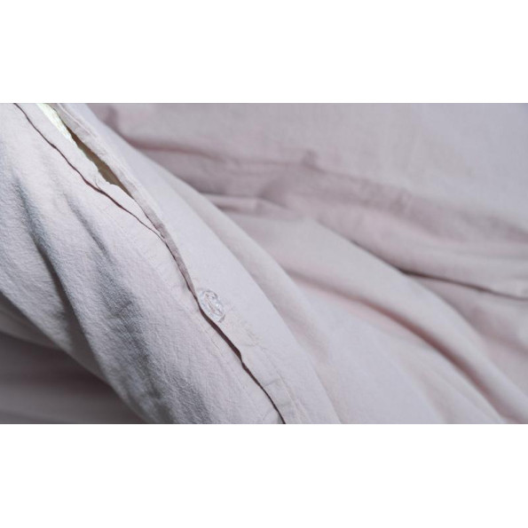Комплект постельного белья SoundSleep Stonewash Adriatic евро pastel pink розовый -
                                                        Фото 5