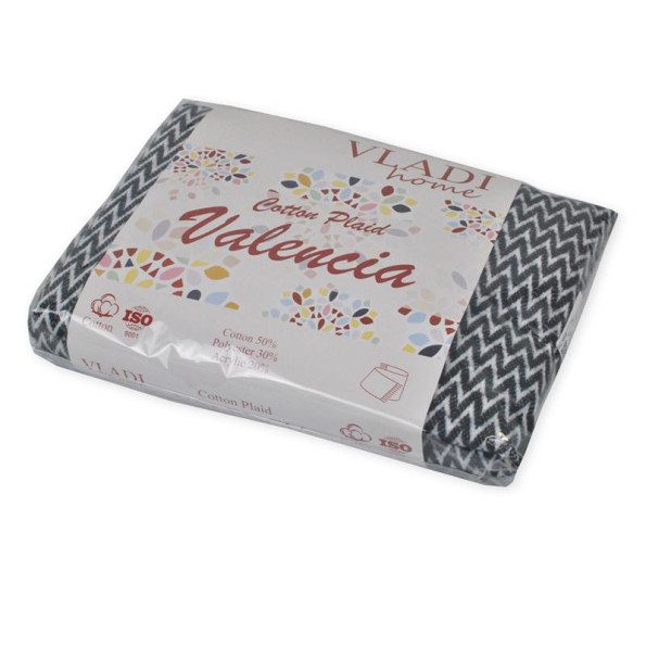Плед хлопковый 200х140 см Синий -
Фото 2 Плед хлопковый 200х140 см Синий -
Фото 2