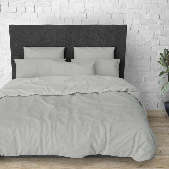 Простирадло на гумці Manner Аshen SoundSleep бязь 90х200 см Простирадло на гумці Manner Аshen SoundSleep бязь 90х200 см