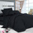 Простирадло на гумці Manner Dark Grey SoundSleep бязь 90х200 см