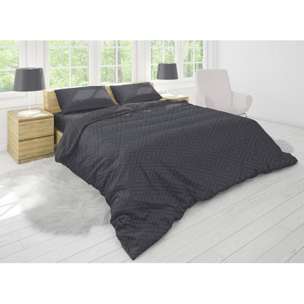 Комплект постельного белья Manner Graphite SoundSleep бязь евро -
                                                        Фото 3
