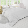 Комплект постільної білизни Stripy White SoundSleep бязь євро