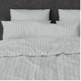 Простирадло на гумці Stripy Grey SoundSleep бязь 140х200 см