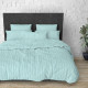 Простынь на резинке Stripy Mint SoundSleep бязь 90х200 см -
                                                        Фото 2