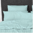 Простынь на резинке Stripy Mint SoundSleep бязь 90х200 см