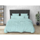 Простынь на резинке Stripy Mint SoundSleep бязь 90х200 см -
                                                        Фото 3