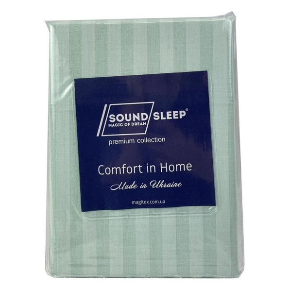 Простынь на резинке Stripy Mint SoundSleep бязь 160х200 см -
Фото 3 Простынь на резинке Stripy Mint SoundSleep бязь 160х200 см -
Фото 3