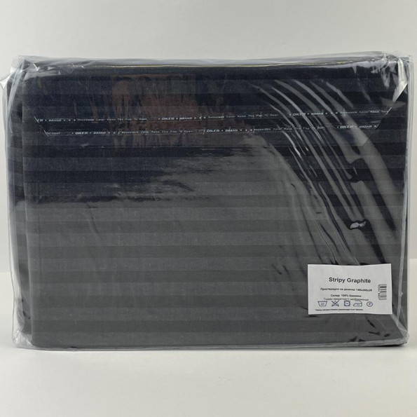 Простирадло на гумці Stripy Graphite SoundSleep бязь 160х200 см -
Фото 2 Простирадло на гумці Stripy Graphite SoundSleep бязь 160х200 см -
Фото 2