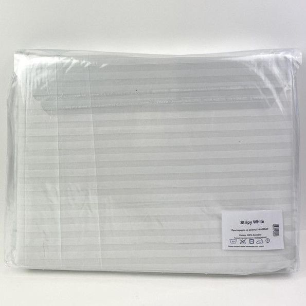 Простынь на резинке Stripy White SoundSleep бязь 90х200 см -
Фото 2 Простынь на резинке Stripy White SoundSleep бязь 90х200 см -
Фото 2