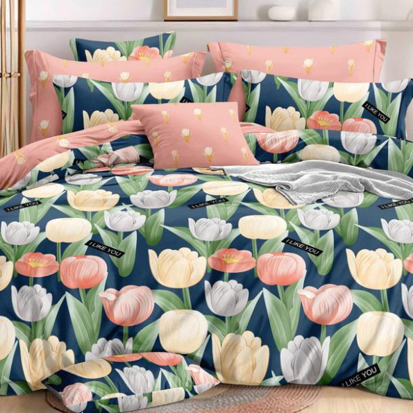 Комплект постільної білизни Flowers SoundSleep сатин євро -
Фото 5 Комплект постільної білизни Flowers SoundSleep сатин євро -
Фото 5