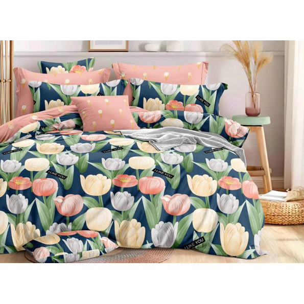 Комплект постільної білизни Flowers SoundSleep сатин євро -
Фото 6 Комплект постільної білизни Flowers SoundSleep сатин євро -
Фото 6