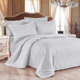Комплект постільної білизни Stripe Light Gray SoundSleep сатин-страйп світло-сірий євро