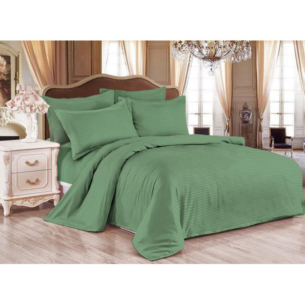 Комплект наволочок із кантом Stripe Olive SoundSleep сатин-страйп оливковий 50х70 см - 2шт -
Фото 3 Комплект наволочок із кантом Stripe Olive SoundSleep сатин-страйп оливковий 50х70 см - 2шт -
Фото 3