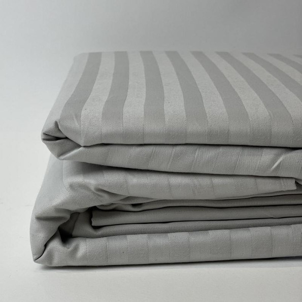 Комплект постільної білизни Stripe Light Gray SoundSleep сатин-страйп світло-сірий євро -
Фото 4 Комплект постільної білизни Stripe Light Gray SoundSleep сатин-страйп світло-сірий євро -
Фото 4