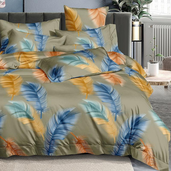 Комплект постільної білизни Feathers SoundSleep сатин полуторний