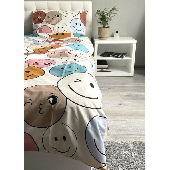 Комплект постільної білизни SoundSleep Soft Emojical бязь підлітковий -
                                                        Фото 10