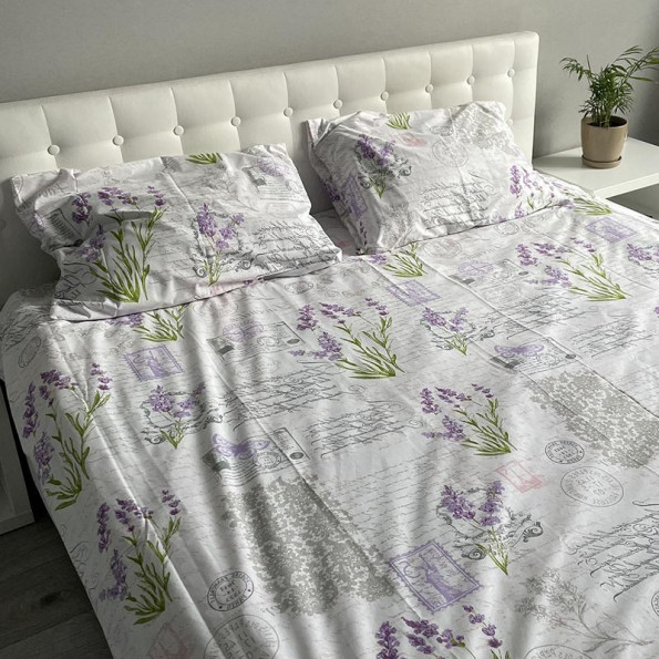 Комплект постільної білизни SoundSleep Lavander бязь євро -
Фото 4 Комплект постільної білизни SoundSleep Lavander бязь євро -
Фото 4