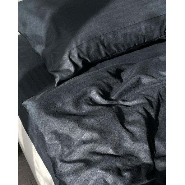 Комплект наволочок Fiber Black Stripe Emily мікрофібра чорний 50х70 см -
                                                        Фото 5