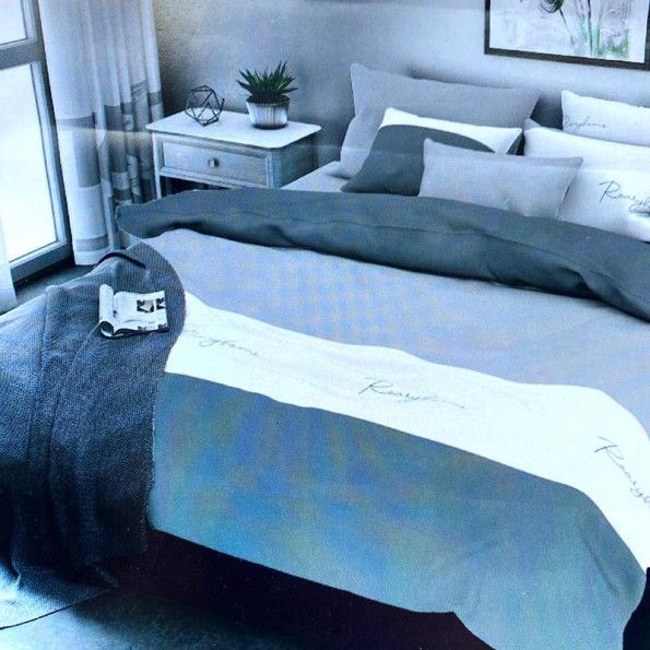 Комплект постільної білизни SoundSleep Solvey Grey бязь євро Комплект постільної білизни SoundSleep Solvey Grey бязь євро