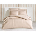 Комплект постільної білизни Stripe Beige SoundSleep сатин-страйп бежевий євро