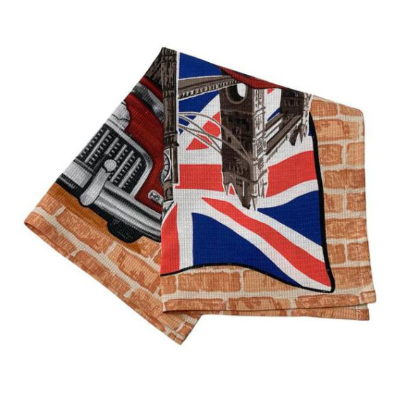 Полотенце вафельное Кухонное 45х60 см British 324200 -
Фото 3 Полотенце вафельное Кухонное 45х60 см British 324200 -
Фото 3